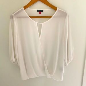 VINCE CAMUTO white blouse